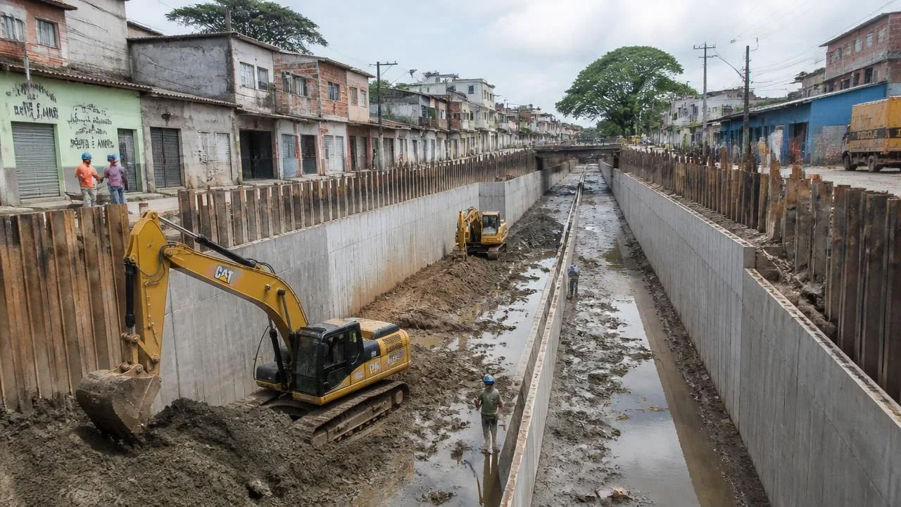 Obras de grande porte e controle de qualidade de fundações em Belém, PA